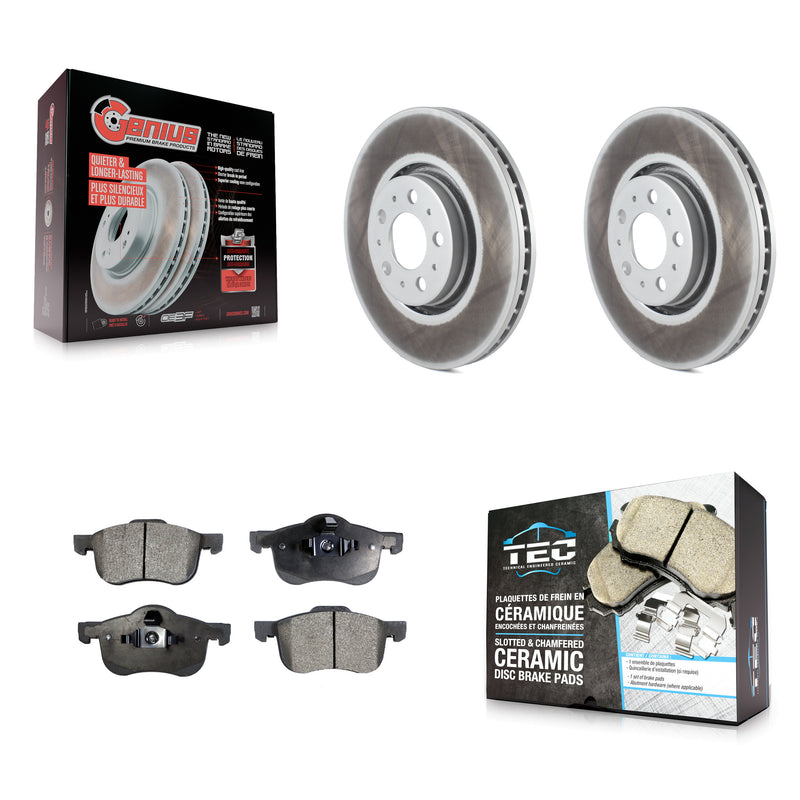 Transit Auto KGT-100309 Disc Brake Kit for 2008 Volvo S60 - Front