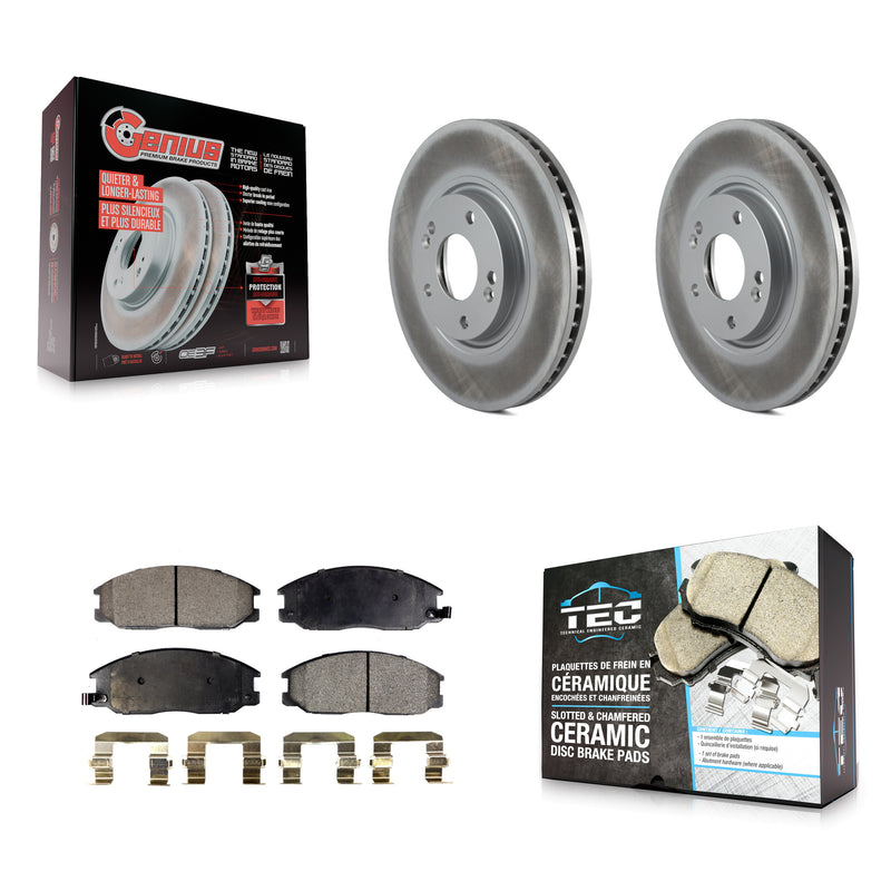 Transit Auto KGT-100311 Disc Brake Kit for 2003-2006 Hyundai XG350, Kia Amanti - Front
