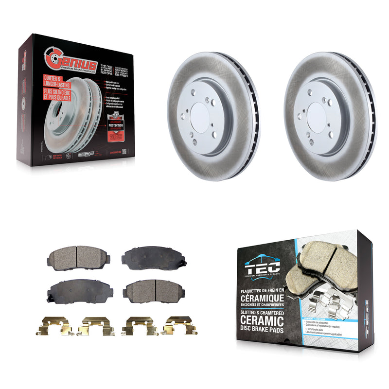 Transit Auto KGT-100315 Disc Brake Kit for 2005-2010 Honda Odyssey - Front