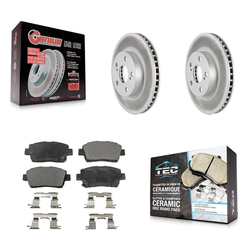 Transit Auto KGT-100320 Disc Brake Kit for 2004-2009 Toyota Prius - Front