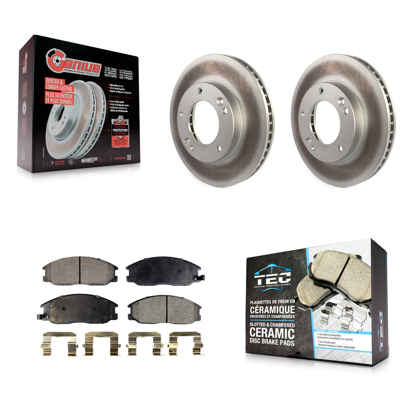 Transit Auto KGT-100326 Disc Brake Kit for 2003-2006 Kia Sorento - Front