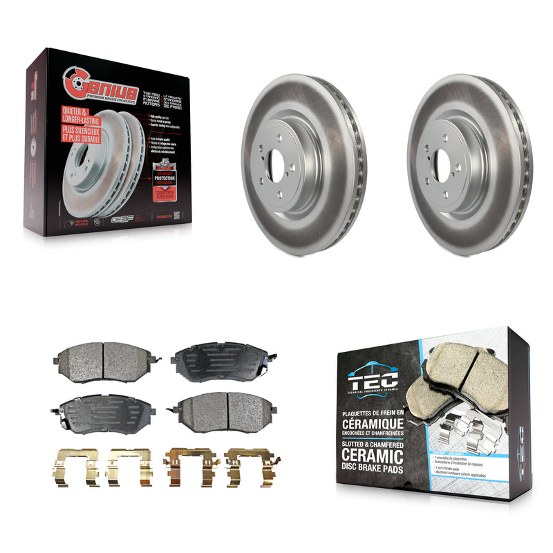 Transit Auto KGT-100337 Disc Brake Kit for 2005-2018 Subaru Forester, Subaru Legacy, Subaru Outback - Front