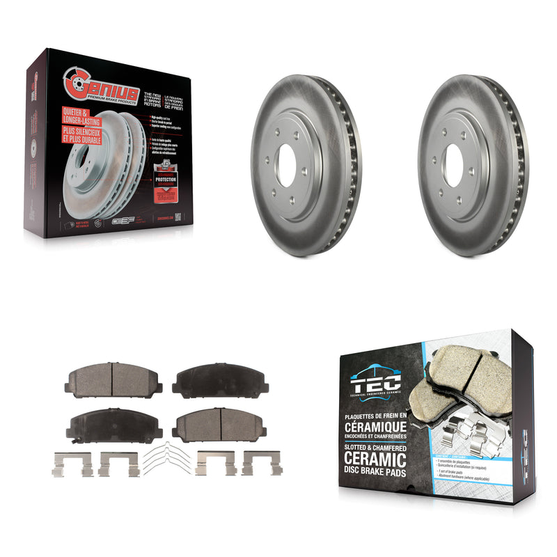 Transit Auto KGT-100340 Disc Brake Kit for 2011-2012 Suzuki Equator - Front