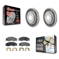 Transit Auto KGT-100348 Disc Brake Kit for 2004-2009 Kia Spectra, Kia Spectra5 - Front