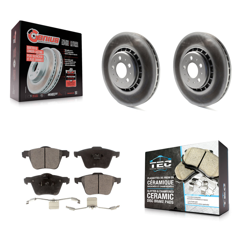 Transit Auto KGT-100352 Disc Brake Kit for 2003-2014 Volvo XC90 - Front