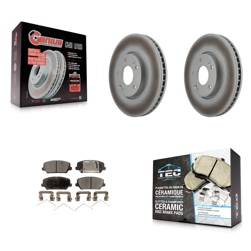 Transit Auto KGT-100369 Disc Brake Kit for 2016-2018 Kia Forte, Kia Forte Koup and More - Front