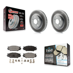Transit Auto KGT-100384 Disc Brake Kit for 2006-2015 Lexus IS250 - Front