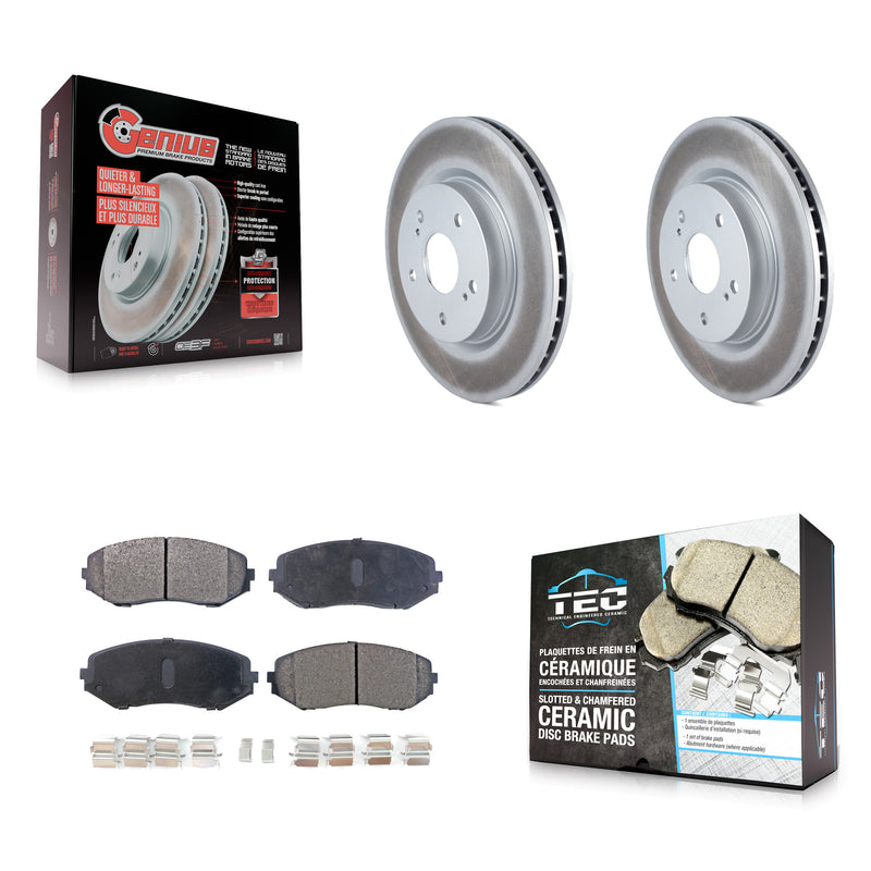 Transit Auto KGT-100386 Disc Brake Kit for 2006-2013 Suzuki Grand Vitara - Front
