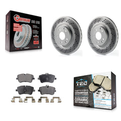 Transit Auto KGT-100390 Disc Brake Kit for 2004 Mercedes-Benz C320 - Front