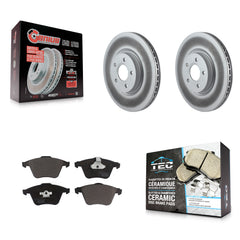 Transit Auto KGT-100401 Disc Brake Kit for 2004-2013 Volvo C70, Volvo S40, Volvo V50 - Front