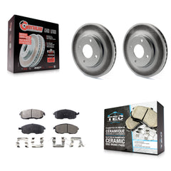 Transit Auto KGT-100403 Disc Brake Kit for 2007-2014 Nissan Cube, Nissan Sentra, Nissan Versa - Front