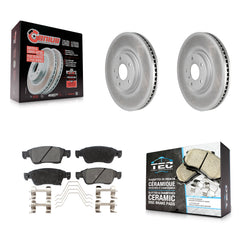 Transit Auto KGT-100407 Disc Brake Kit for 2007-2015 INFINITI Q60, INFINITI G37, INFINITI G35 - Front