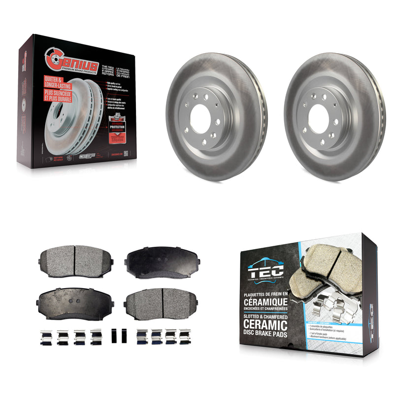 Transit Auto KGT-100409 Disc Brake Kit for 2007-2015 Mazda CX-9 - Front