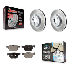Transit Auto KGT-100411 Disc Brake Kit for 2007-2019 BMW X5, BMW X6 - Front