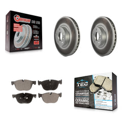 Transit Auto KGT-100412 Disc Brake Kit for 2007-2018 BMW X5, BMW X6 - Front