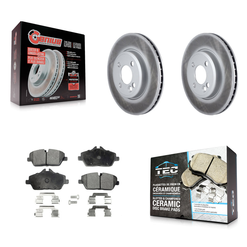 Transit Auto KGT-100417 Disc Brake Kit for 2007-2015 Mini Cooper - Front