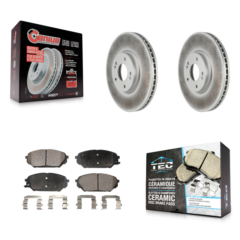 Transit Auto KGT-100422 Disc Brake Kit for 2007-2012 Hyundai Veracruz - Front