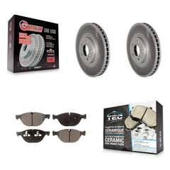 Transit Auto KGT-100450 Disc Brake Kit for 2008-2019 BMW X5, BMW X6 - Front