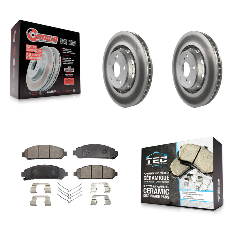 Transit Auto KGT-100453 Disc Brake Kit for 2009-2016 Toyota Venza - Front