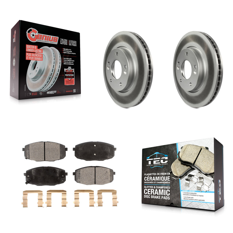 Transit Auto KGT-100458 Disc Brake Kit for 2010-2013 Kia Forte5, Kia Forte, Kia Forte Koup - Front