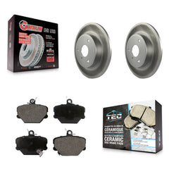 Transit Auto KGT-100473 Disc Brake Kit for 2005-2016 Smart Fortwo - Front