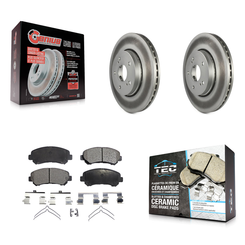 Transit Auto KGT-100474 Disc Brake Kit for 2010-2013 Suzuki Kizashi - Front
