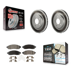 Transit Auto KGT-100479 Disc Brake Kit for 2011-2021 Nissan NV200, Chevrolet City Express, Nissan LEAF - Front