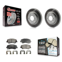 Transit Auto KGT-100483 Disc Brake Kit for 2011-2016 Hyundai Elantra GT, Kia Forte and More - Front