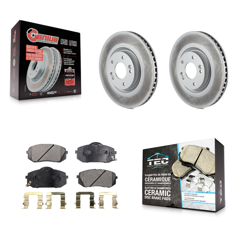 Transit Auto KGT-100486 Disc Brake Kit for 2014-2017 Hyundai Sonata, Hyundai Tucson, Kia Cadenza - Front