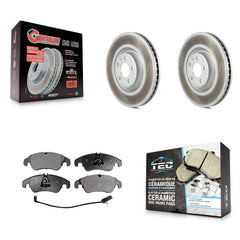 Transit Auto KGT-100496 Disc Brake Kit for 2014 Audi A6 - Front