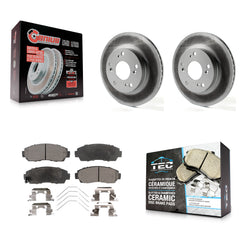 Transit Auto KGT-100501 Disc Brake Kit for 2015 Honda Civic - Front