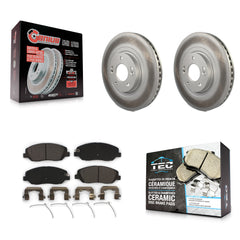 Transit Auto KGT-100515 Disc Brake Kit for 2017-2019 Hyundai Santa Fe, Hyundai Santa Fe XL - Front