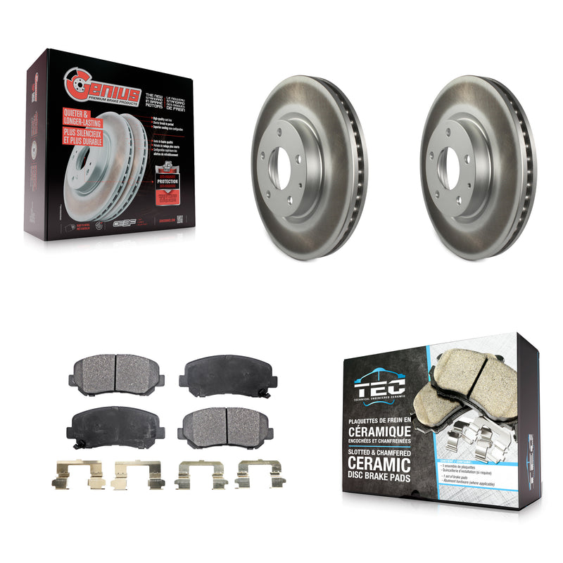 Transit Auto KGT-100516 Disc Brake Kit for 2013-2015 Mazda CX-5 - Front