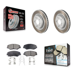 Transit Auto KGT-100521 Disc Brake Kit for 2012-2016 Honda CR-V - Front