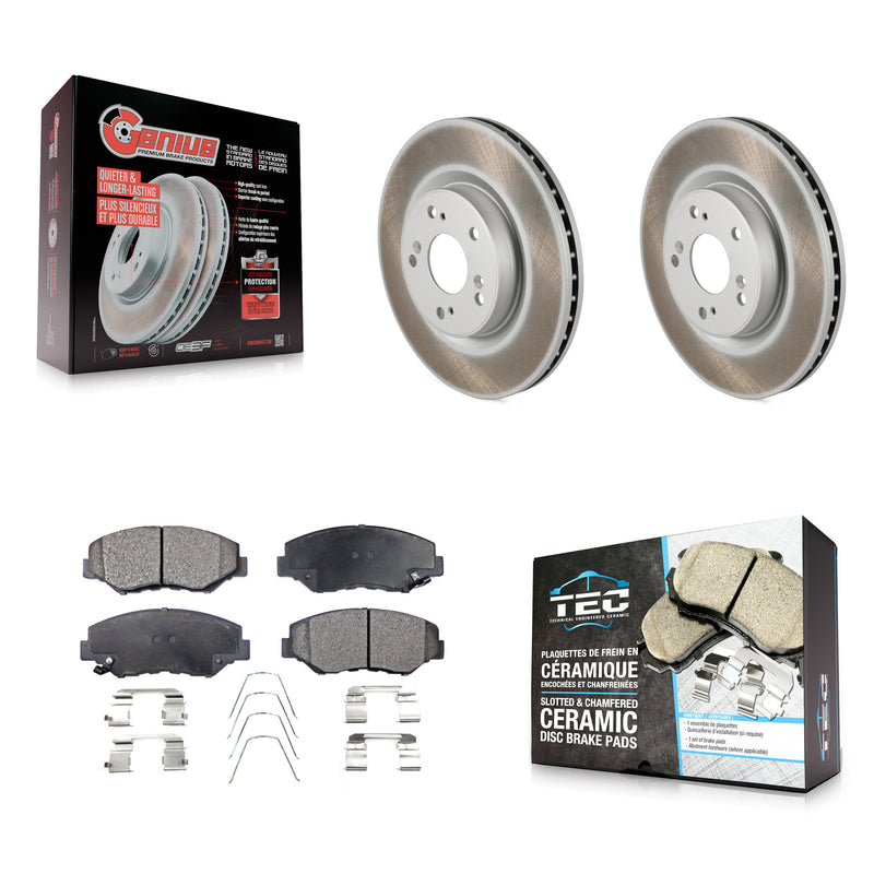 Transit Auto KGT-100521 Disc Brake Kit for 2012-2016 Honda CR-V - Front