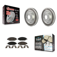 Transit Auto KGT-100525 Disc Brake Kit for 2013-2024 Nissan Murano, INFINITI QX60 and More - Front