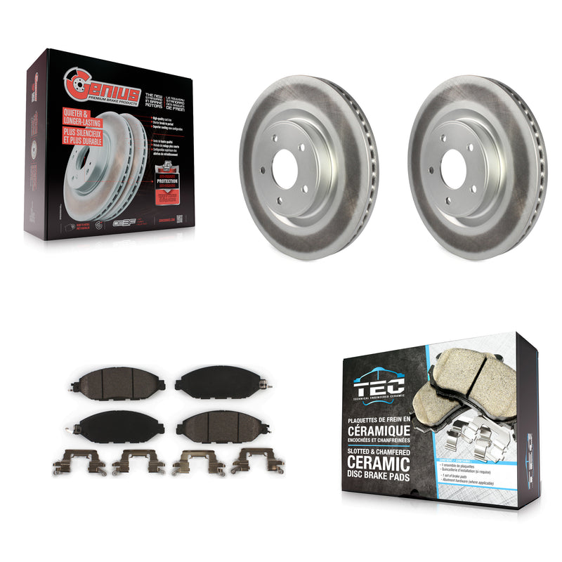 Transit Auto KGT-100525 Disc Brake Kit for 2013-2024 Nissan Murano, INFINITI QX60 and More - Front