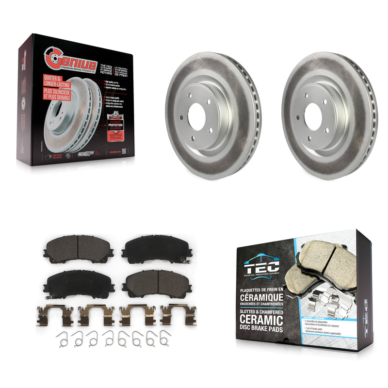 Transit Auto KGT-100526 Disc Brake Kit for 2014-2024 INFINITI Q60, INFINITI QX50, INFINITI Q50 - Front