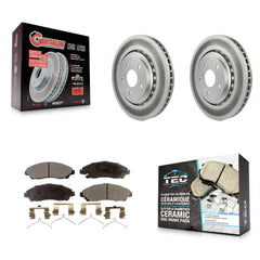 Transit Auto KGT-100528 Disc Brake Kit for 2014-2016 Acura MDX - Front