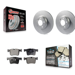 Transit Auto KGT-100529 Disc Brake Kit for 2012-2018 BMW 330e, BMW 328i - Front