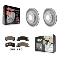 Transit Auto KGT-100530 Disc Brake Kit for 2014-2015 Mitsubishi Mirage - Front