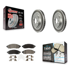 Transit Auto KGT-100538 Disc Brake Kit for 2015 Nissan LEAF - Front