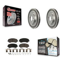 Transit Auto KGT-100540 Disc Brake Kit for 2014-2023 Nissan Rogue, Nissan Qashqai, Nissan Rogue Sport - Front