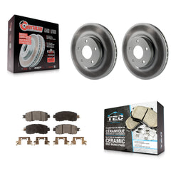 Transit Auto KGT-100544 Disc Brake Kit for 2013-2024 Nissan Altima - Front