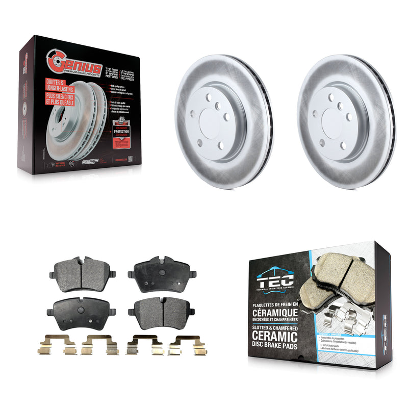 Transit Auto KGT-100545 Disc Brake Kit for 2014-2016 Mini Cooper - Front