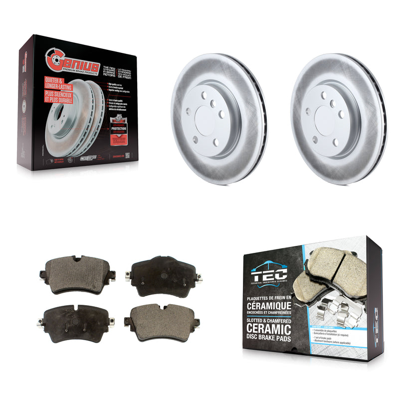 Transit Auto KGT-100546 Disc Brake Kit for 2015-2021 Mini Cooper, Mini Cooper Clubman - Front