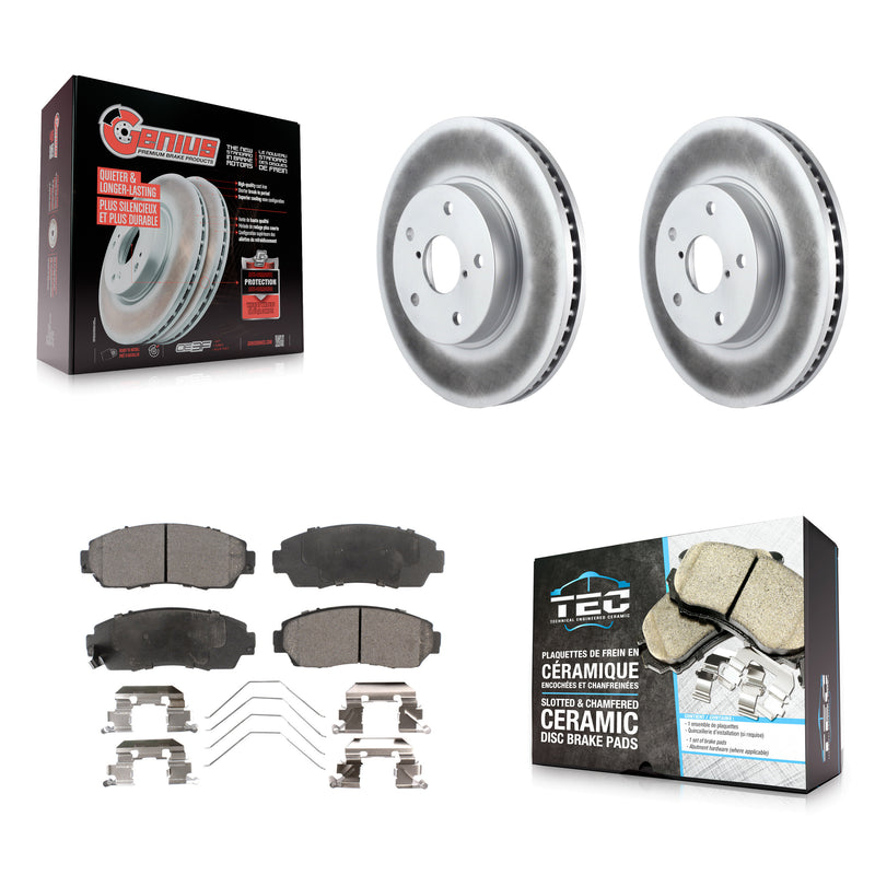 Transit Auto KGT-100548 Disc Brake Kit for 2016-2019 Subaru Legacy - Front