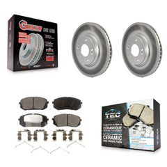 Transit Auto KGT-100550 Disc Brake Kit for 2015-2023 Kia Optima, Hyundai Kona Electric and More - Front