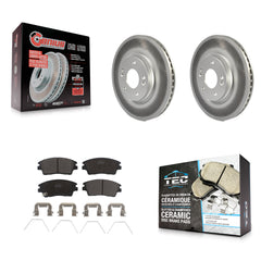 Transit Auto KGT-100551 Disc Brake Kit for 2016-2022 Hyundai Tucson, Hyundai Elantra, Kia Sportage - Front