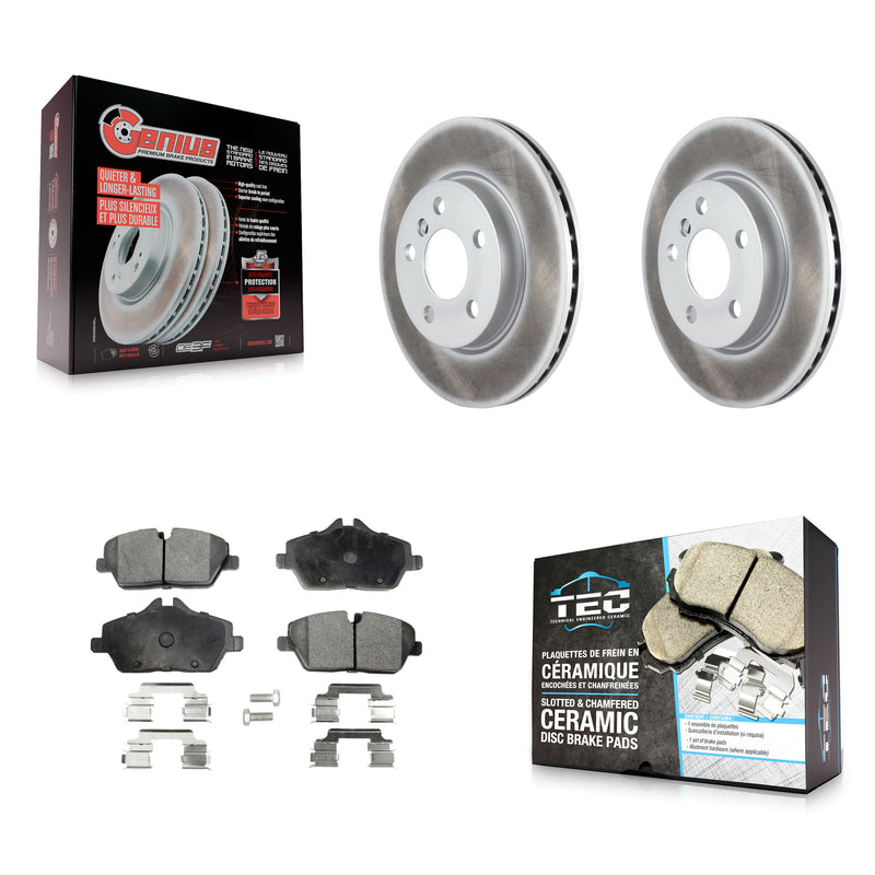 Transit Auto KGT-100554 Disc Brake Kit for 2014-2024 Mini Cooper - Front